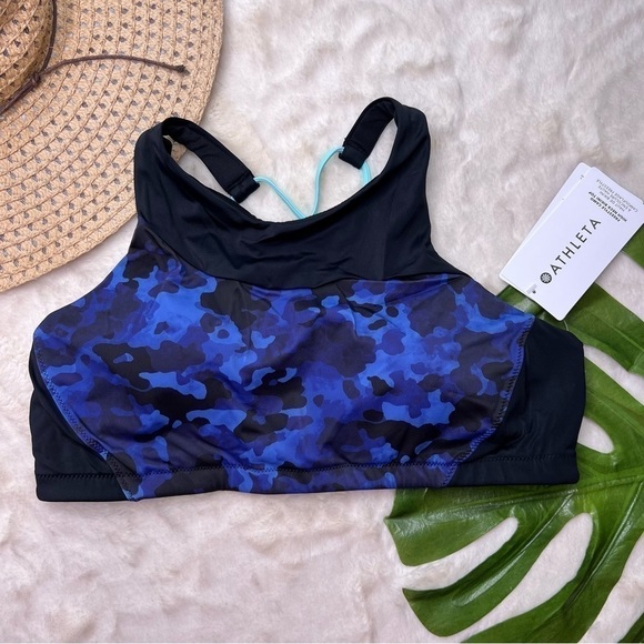 Athleta Freestyle Camo High Neck Bikini Top - Picture 10 of 10
